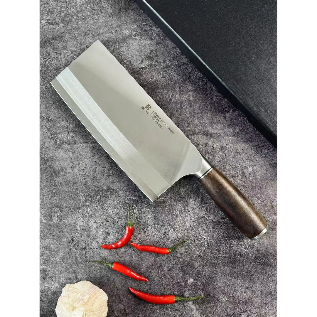 082s30V切片刀家用锋利切肉刀具厨房厨师专用菜刀