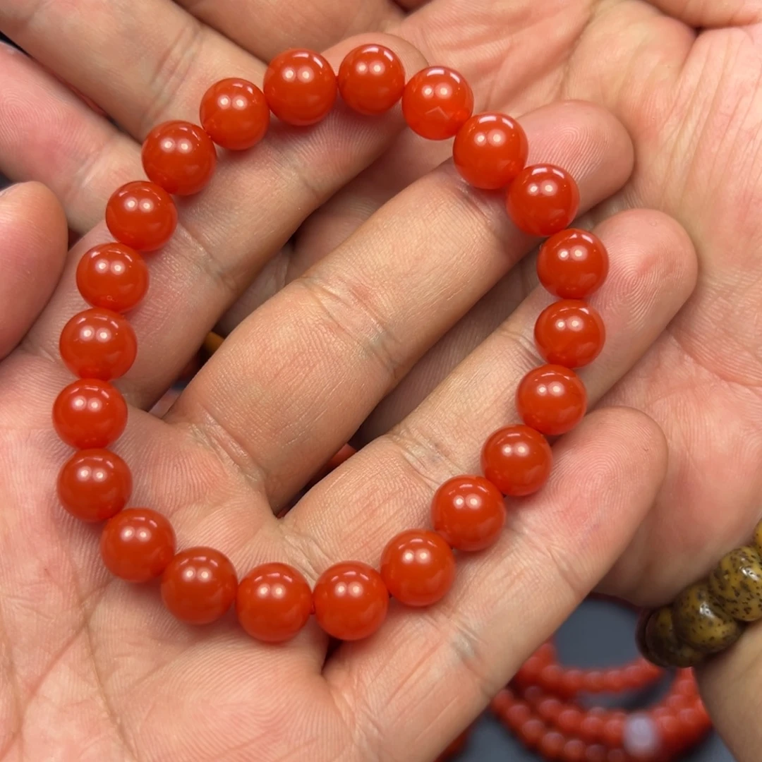南红玛瑙手串 9 左右未镶嵌@**@