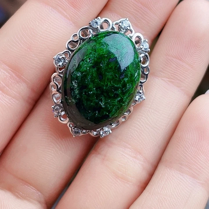 翡翠银S925镶嵌颈饰多样性