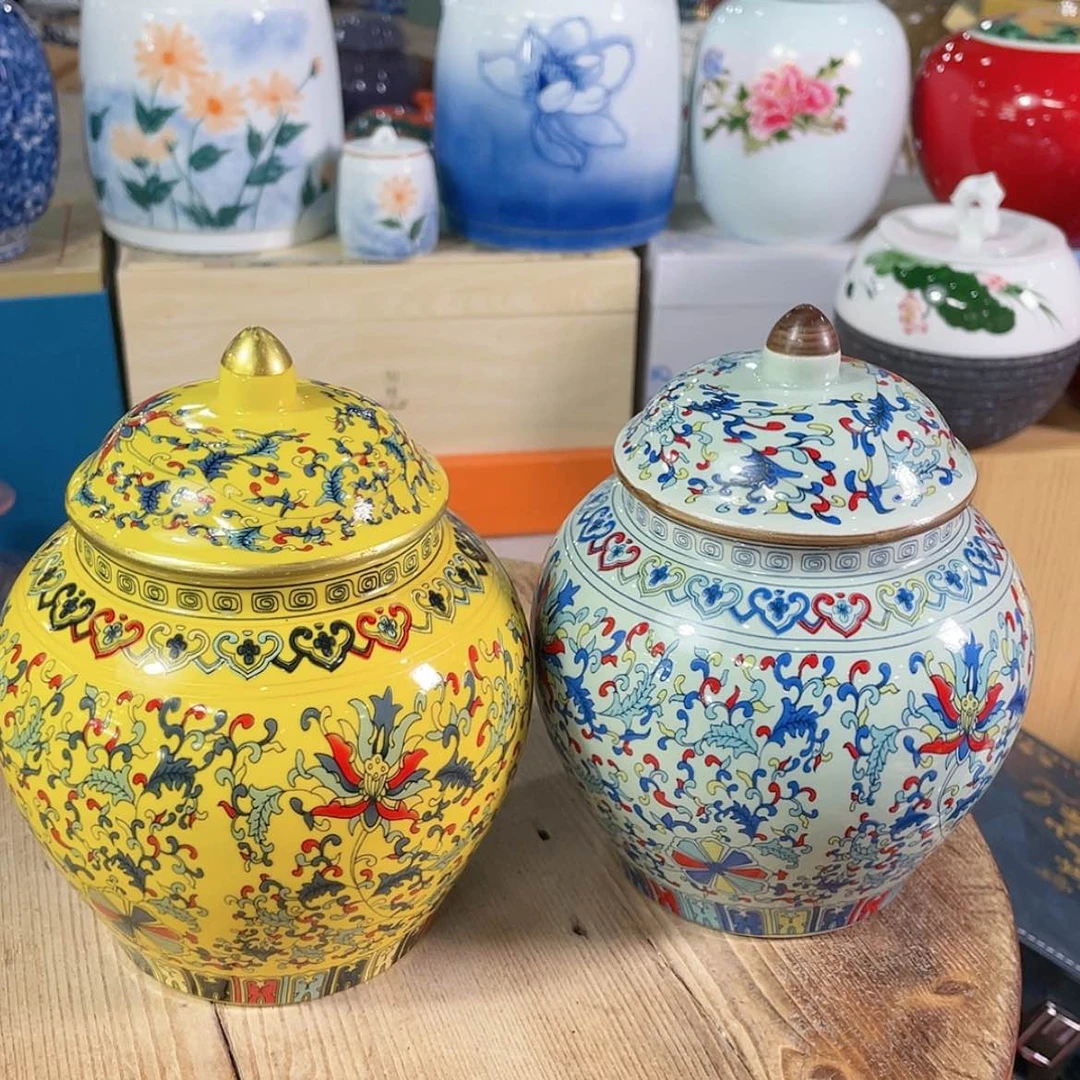 【闪购商品】罐陶瓷茶叶罐密封罐