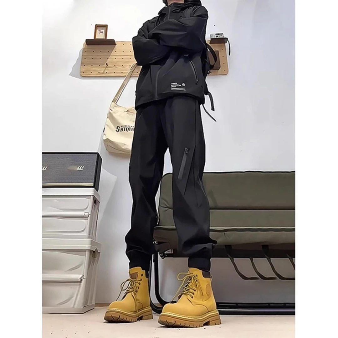 美式三防加绒冲锋裤女款秋冬防寒小个子裤子束脚户外登山工装裤厚