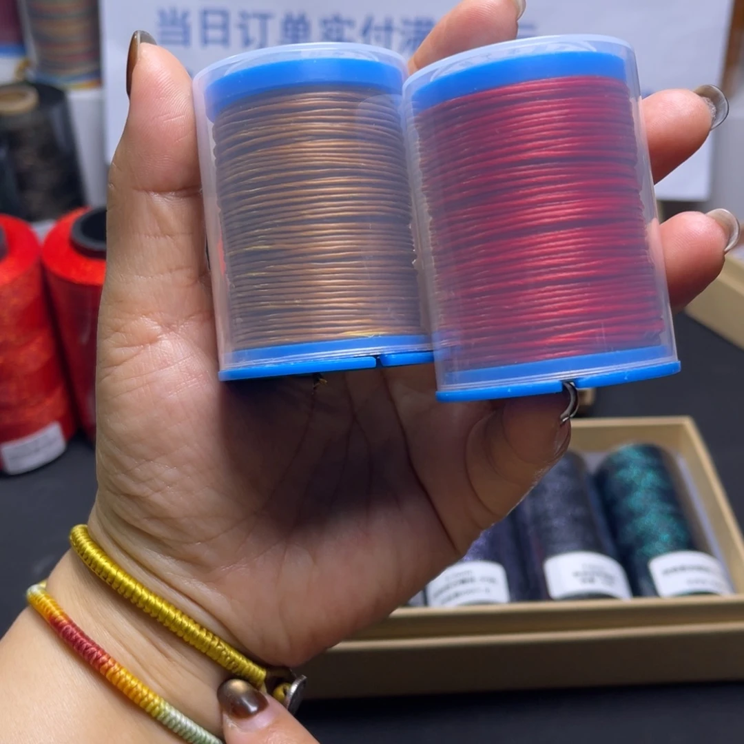 腈纶1.0高光泰蜡中国红  老金色