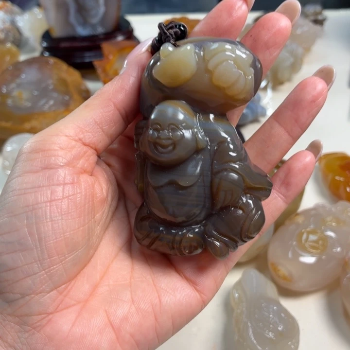 未镶嵌吊坠(不含链)玛瑙/玉髓