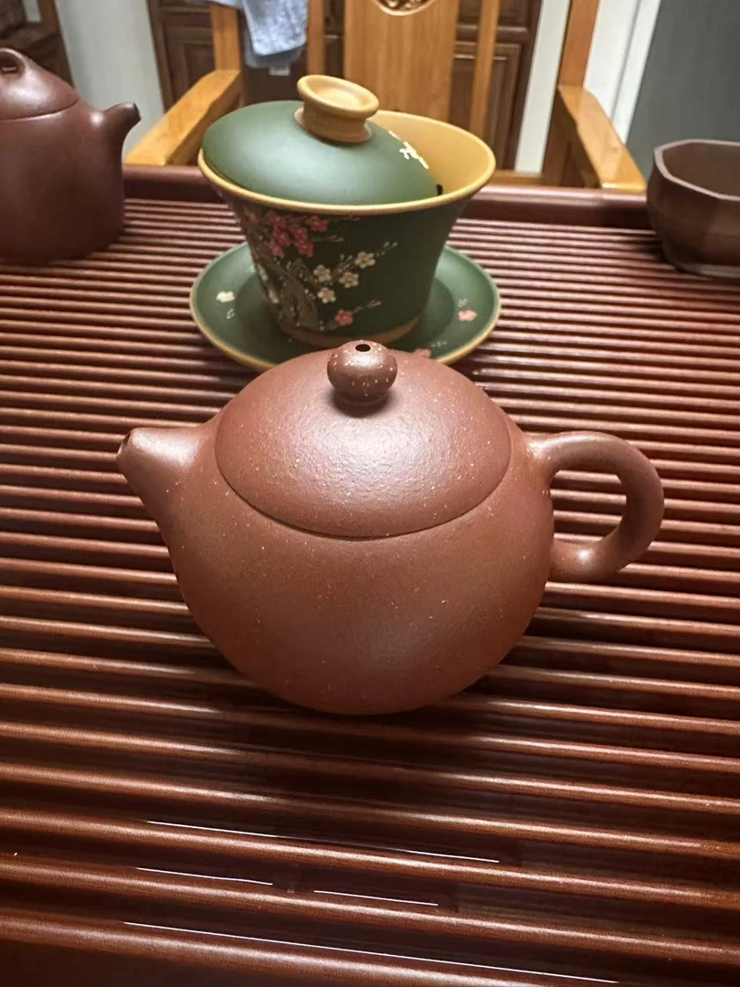 紫泥西施紫砂壶180cc左右