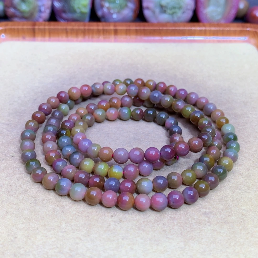 玛瑙未镶嵌手链盐源