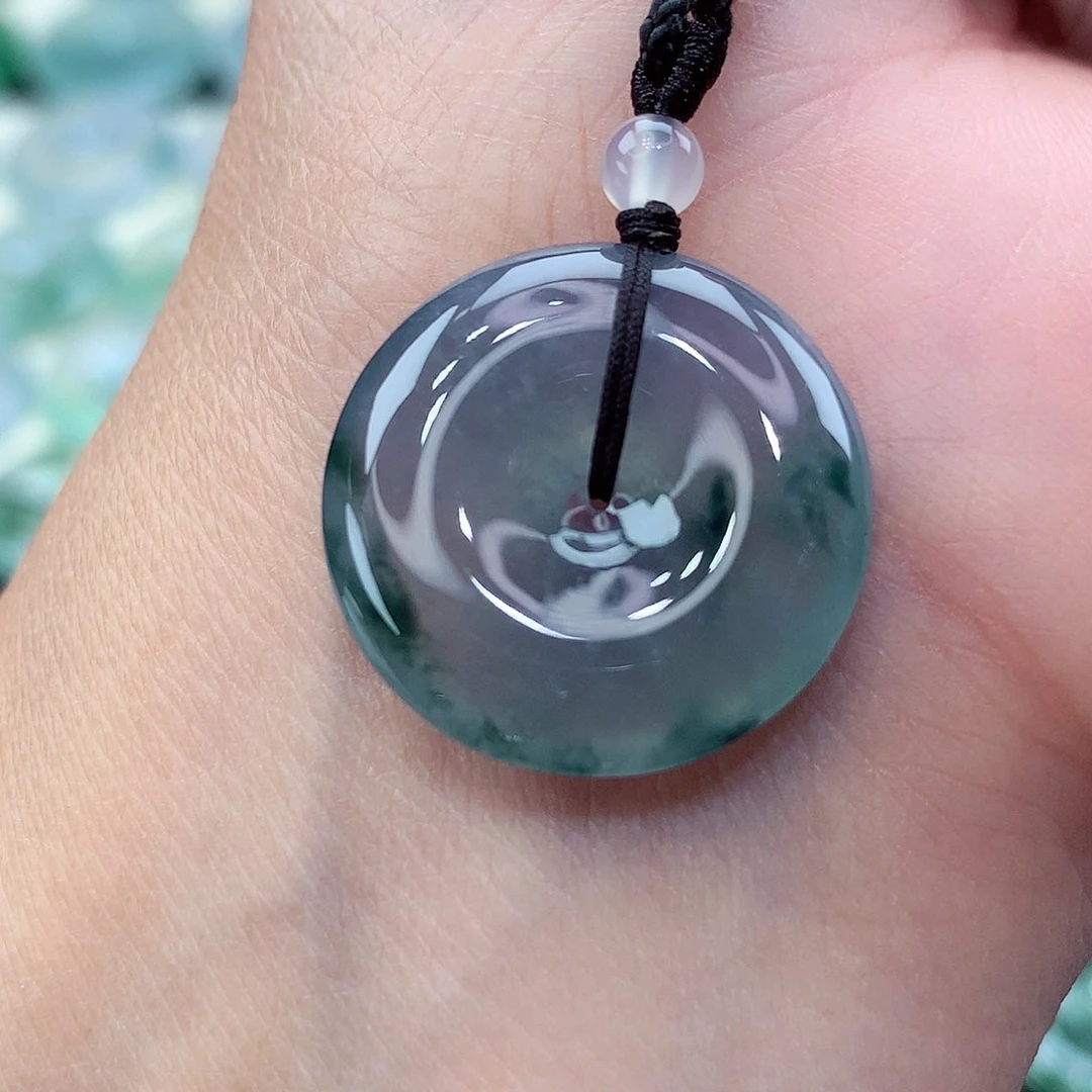 颈饰未镶嵌翡翠编号31尺寸21.8-4.9