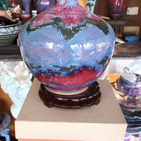 抖***购瓷片全手工制作工艺制作精美