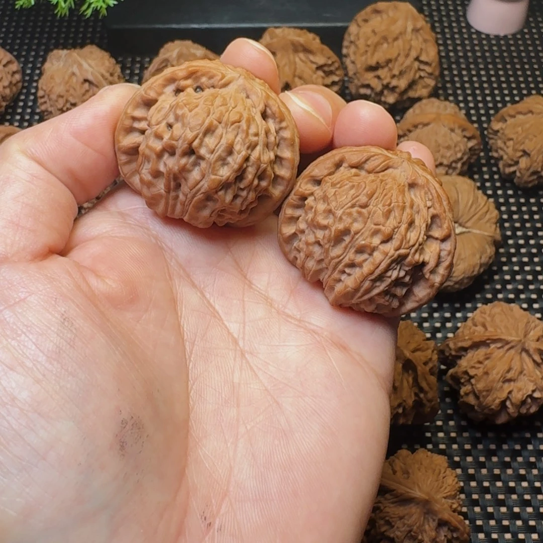 文玩核桃吊坠硕**硕白狮子36尺