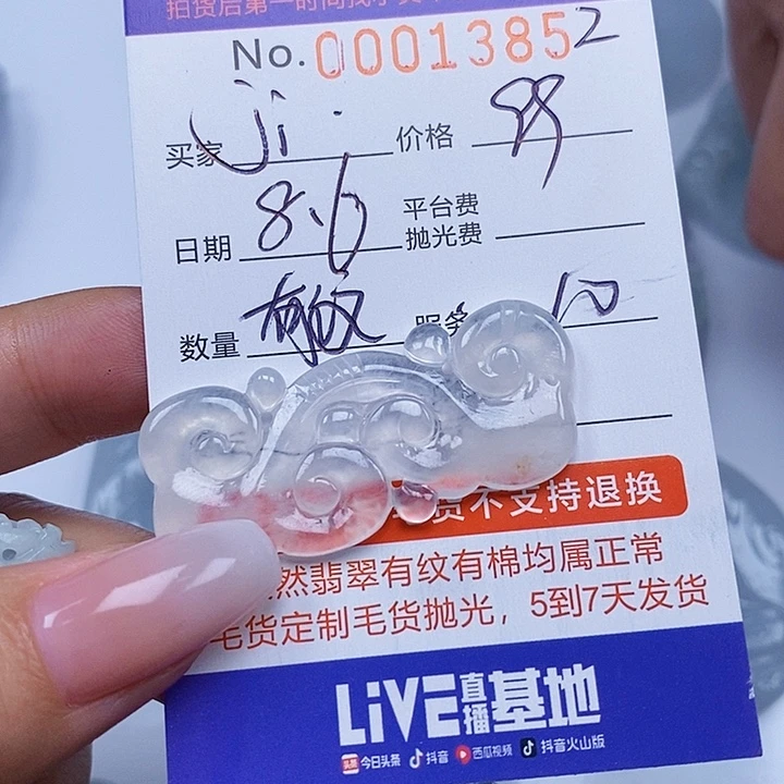 j***o翡翠未镶嵌颈饰翡翠