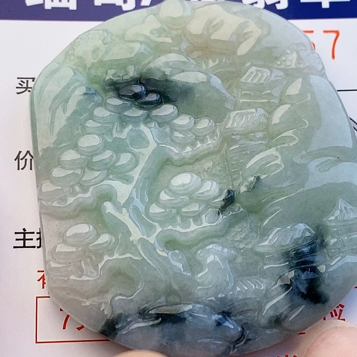 吊坠(不含链)未镶嵌翡翠