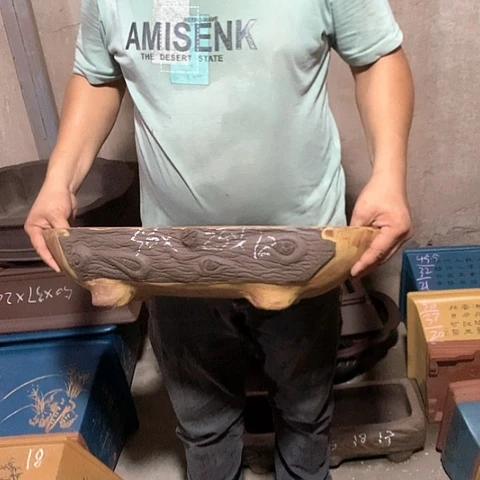 花盆紫砂手工艺品