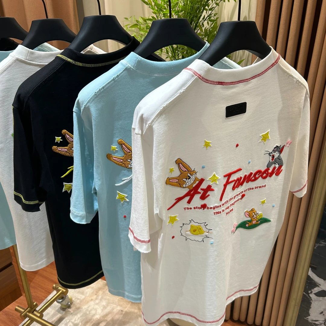 ATFANSON【猫和老鼠】S6565春夏时尚百搭情侣款T恤半袖