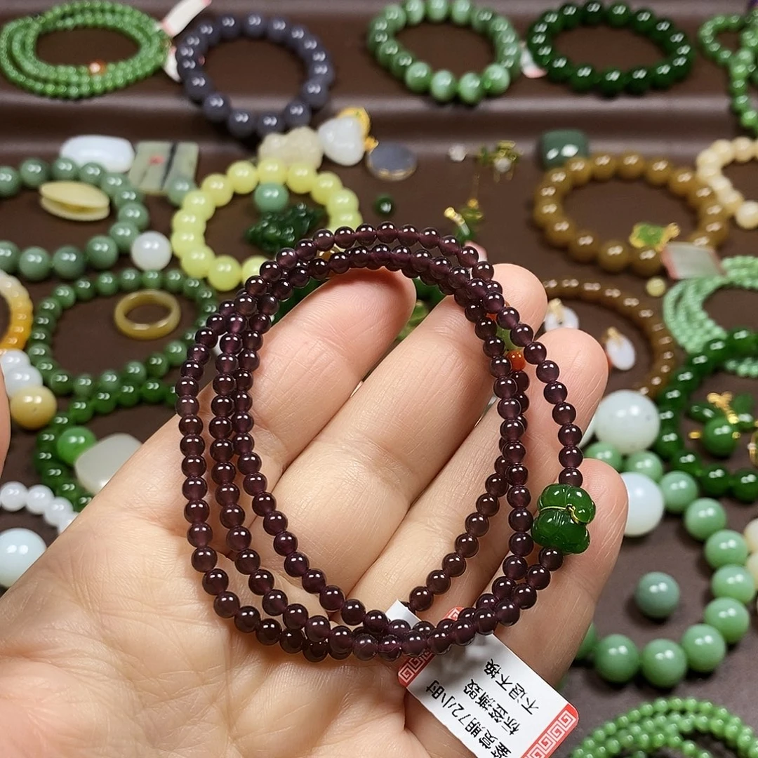 和田玉未镶嵌手串