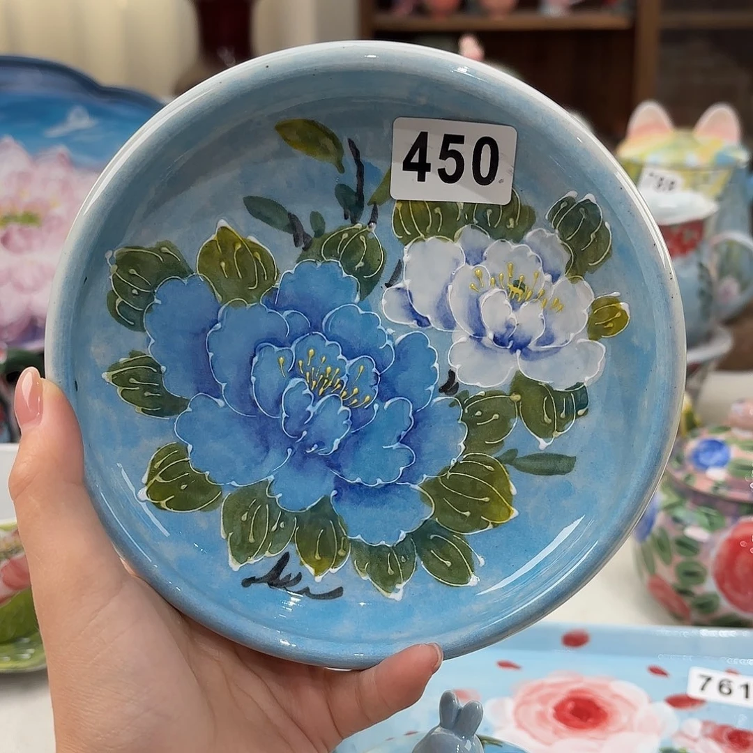 *****景德镇手绘高温釉下彩陶瓷茶具