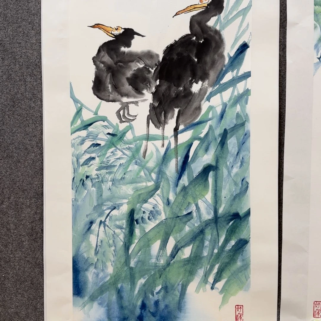 国画郭增运老师手绘作品