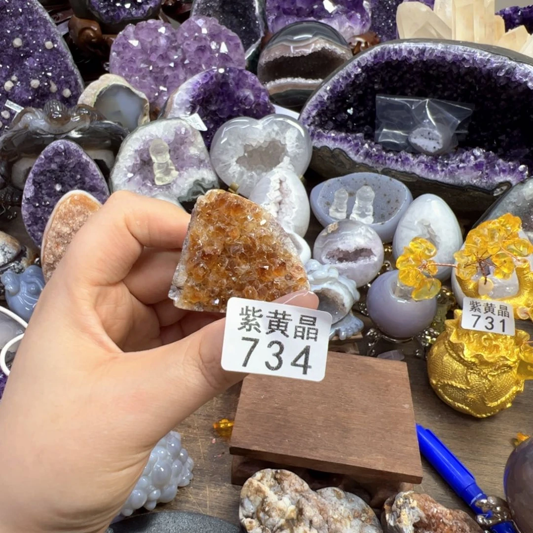 未镶嵌珠宝半成品水晶734