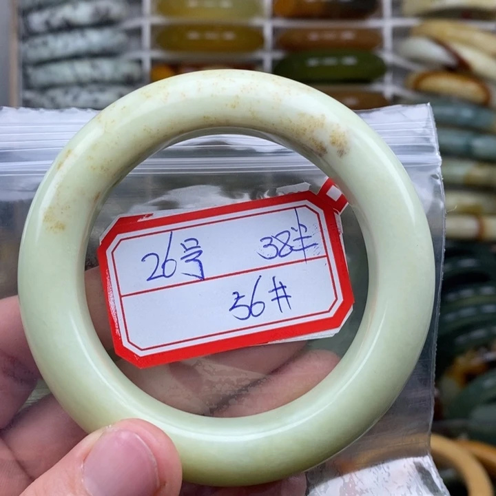 未镶嵌蛇纹石玉手绳