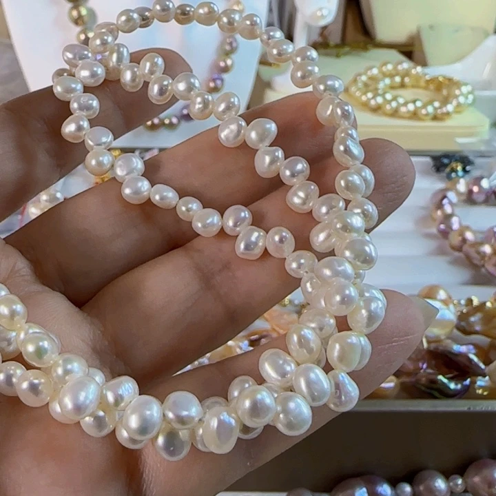 淡水珍珠裸珠未镶嵌依****2