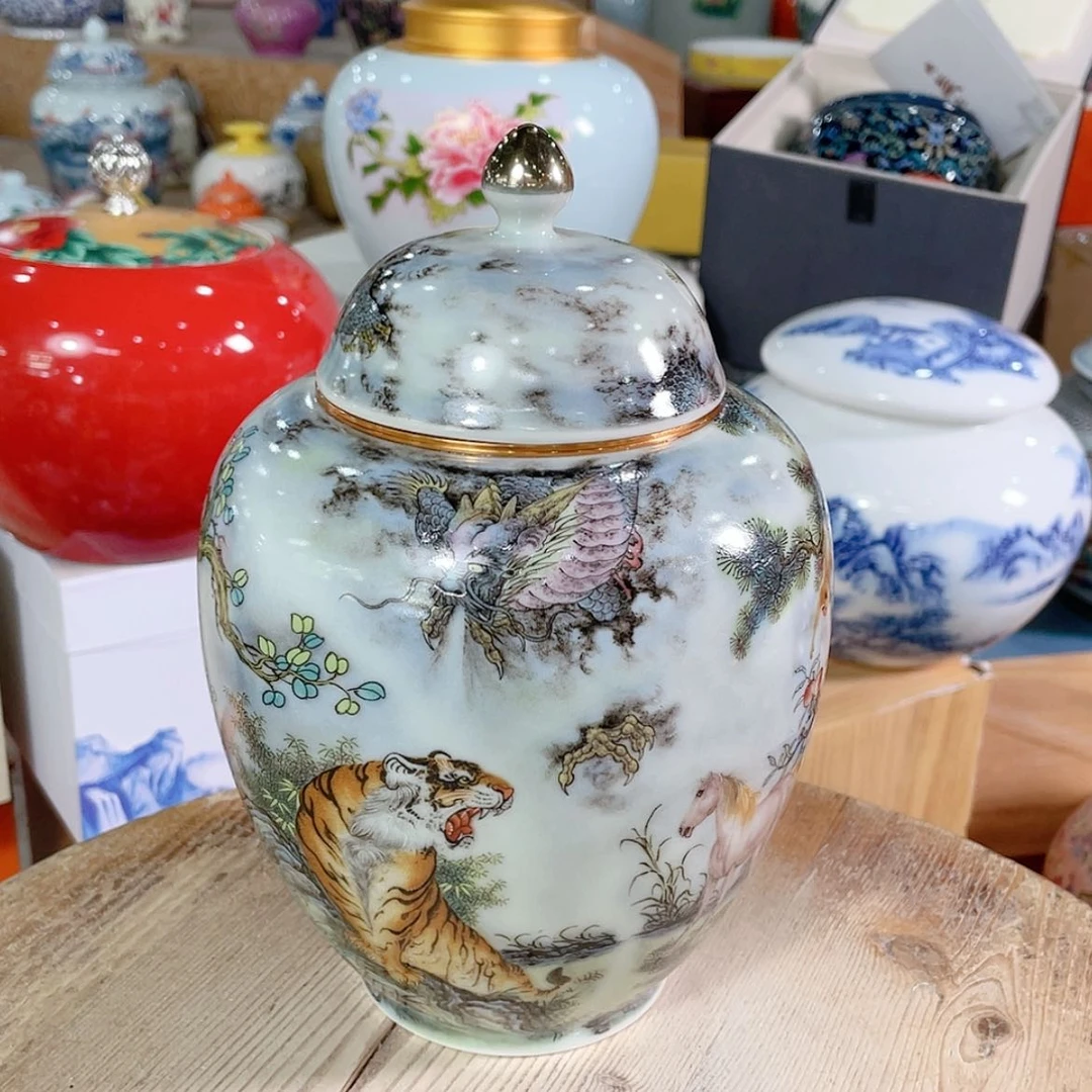 【闪购商品】罐陶瓷茶叶罐密封罐