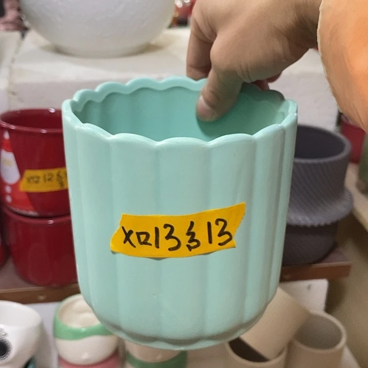 陶摆件陶盆有孔 瑕疵介意勿拍