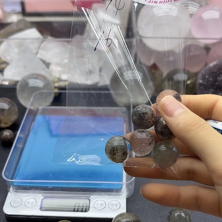 独***舟紫晶珠宝半成品未镶嵌74