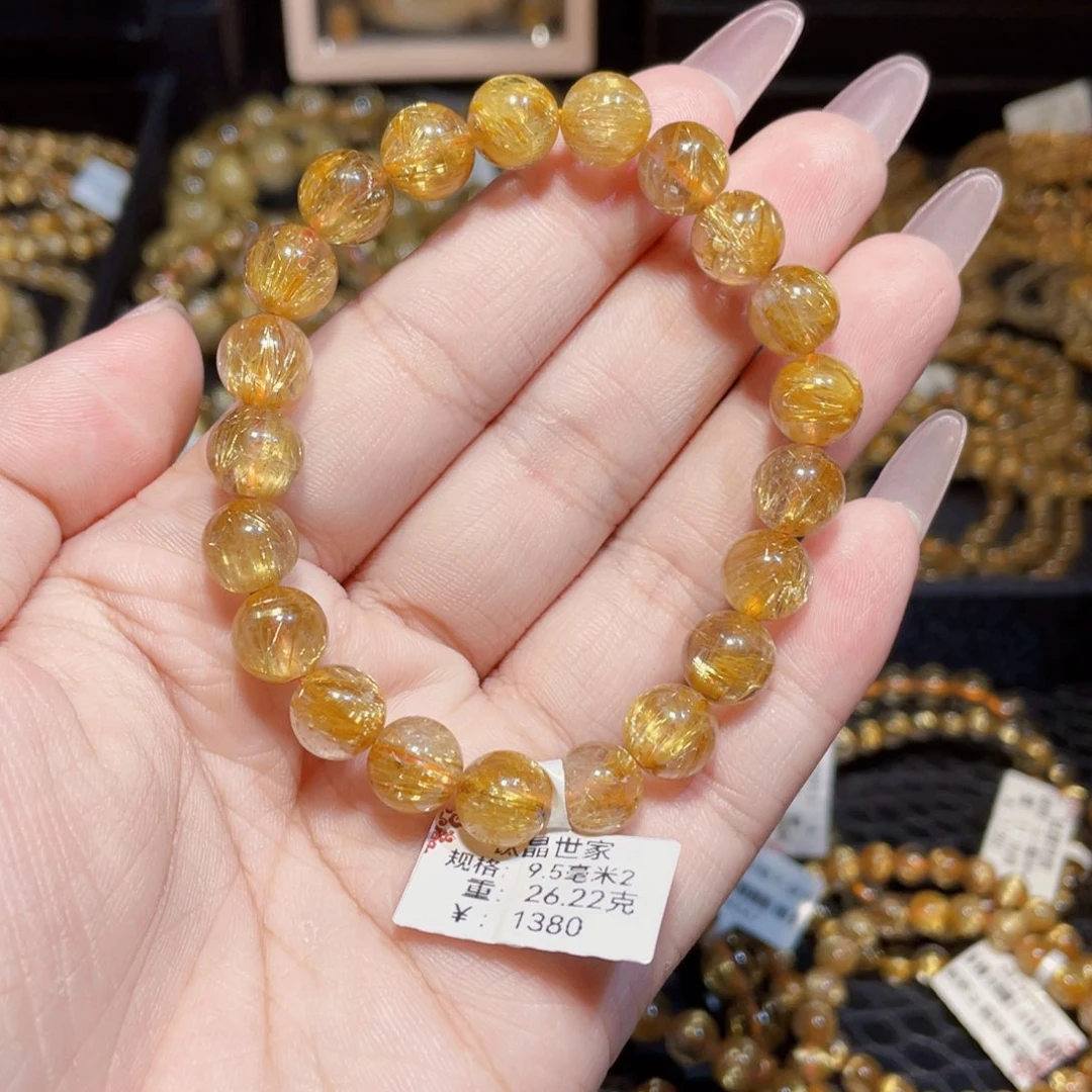 手链水晶未镶嵌天然钛晶手链