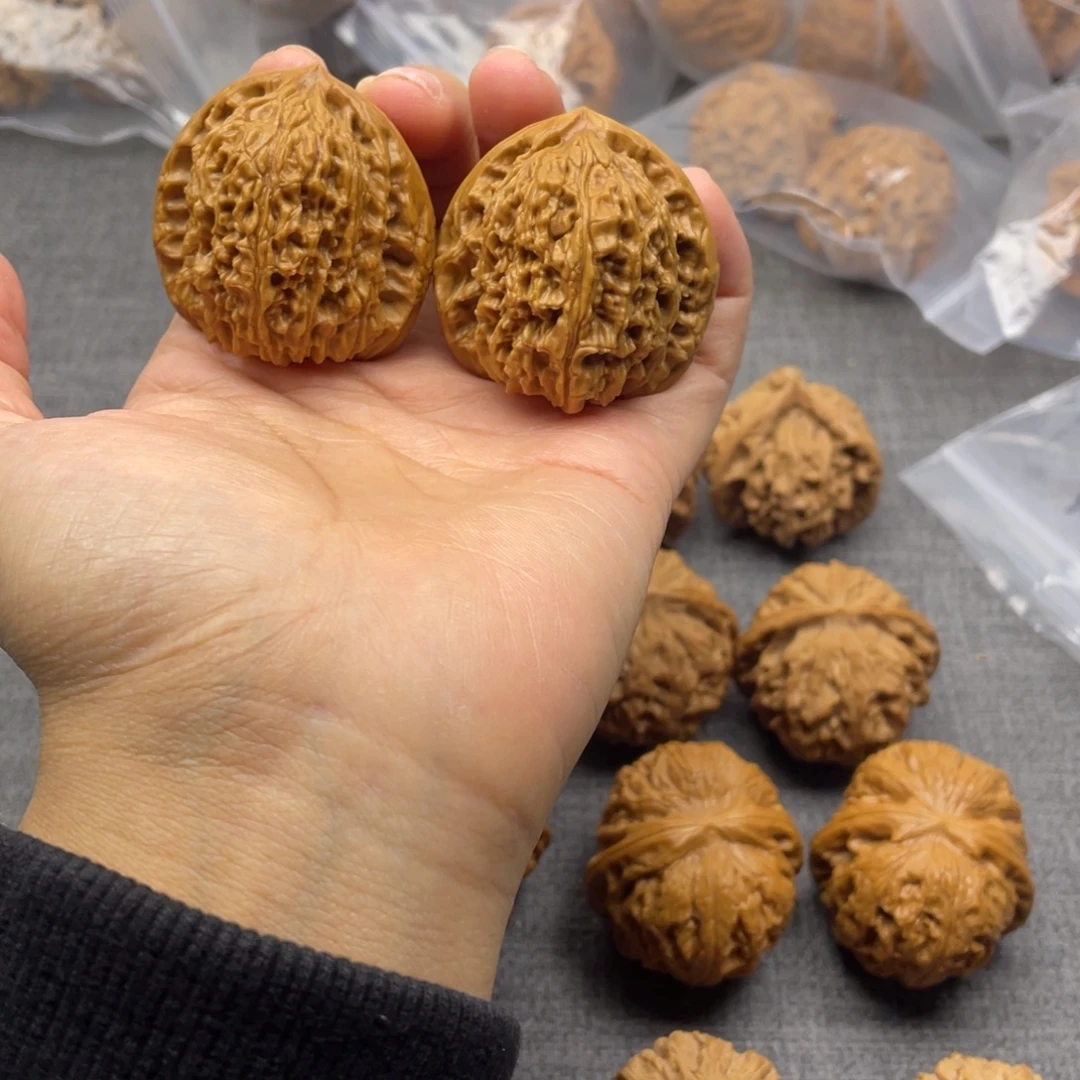 吊坠文玩核桃角疆40