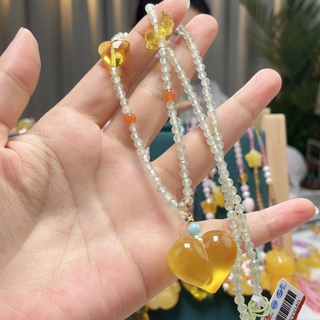 未镶嵌琥珀裸石琥珀吊坠