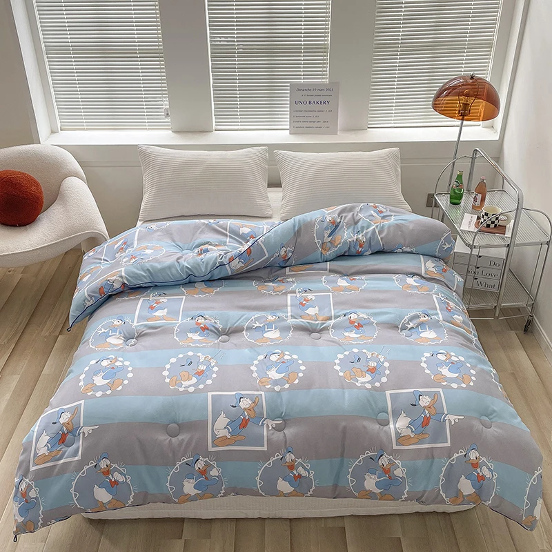 200*230cn6斤唐老鸭被子大豆纤维被芯单人春秋冬季撤柜