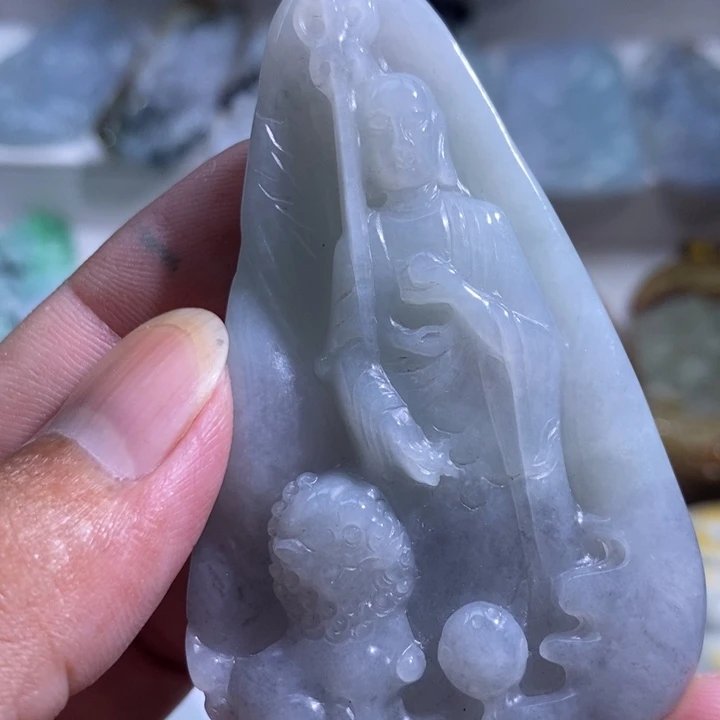 【闪购商品】颈饰未镶嵌翡翠小*哥111111111111111