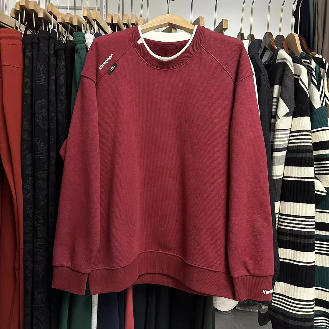 8515#  休闲百搭圆领卫衣