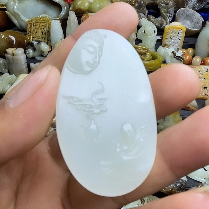 颈饰未镶嵌和田玉