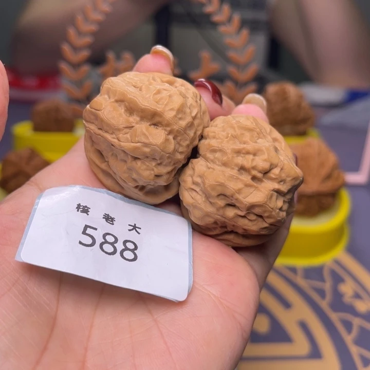 文玩核桃把件蛤蟆37.588