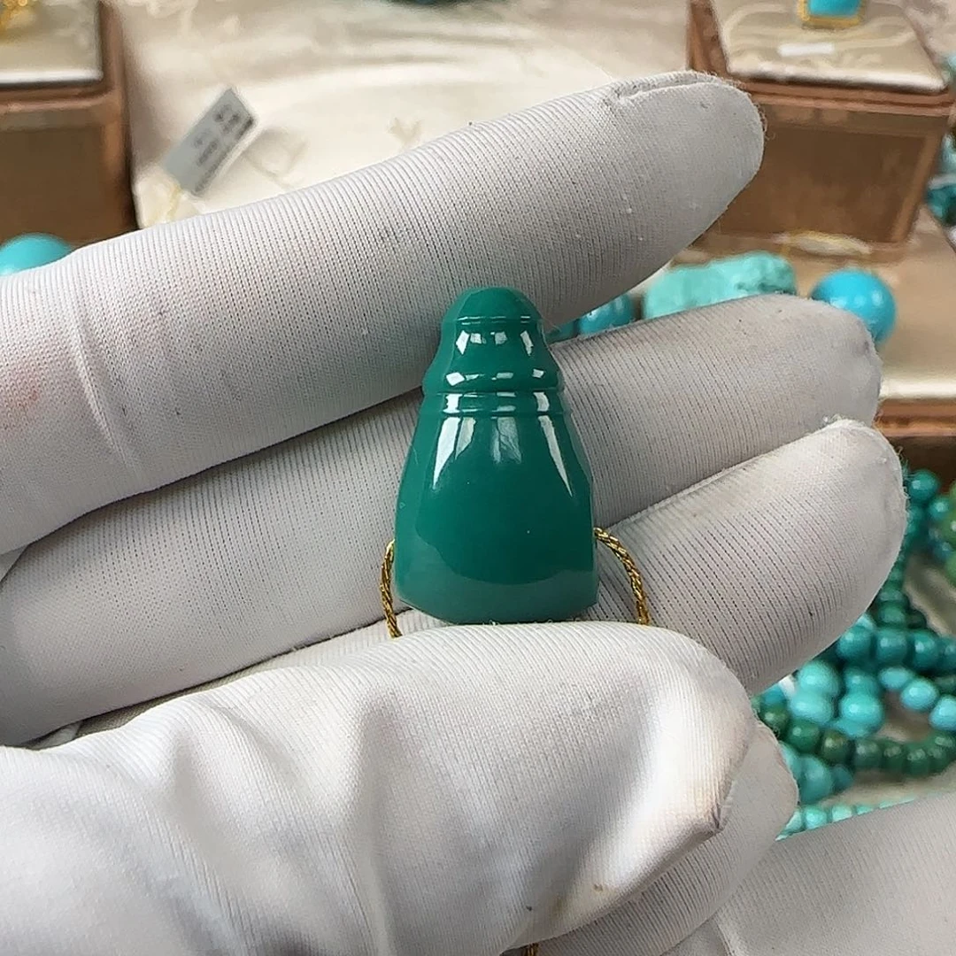 绿松石未镶嵌13mm➕三通