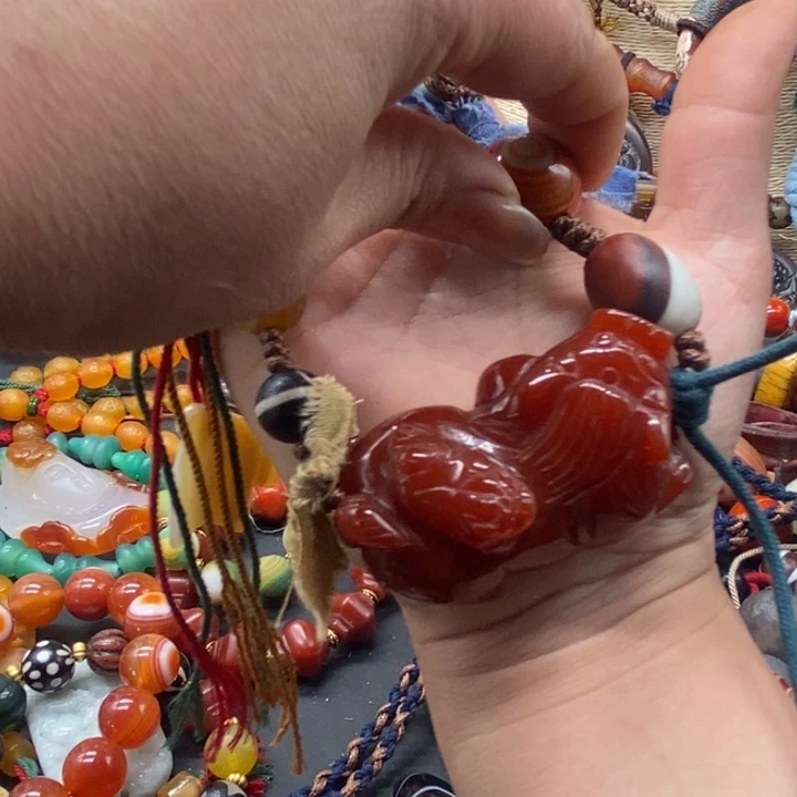 玛瑙/玉髓颈饰未镶嵌喜*洋