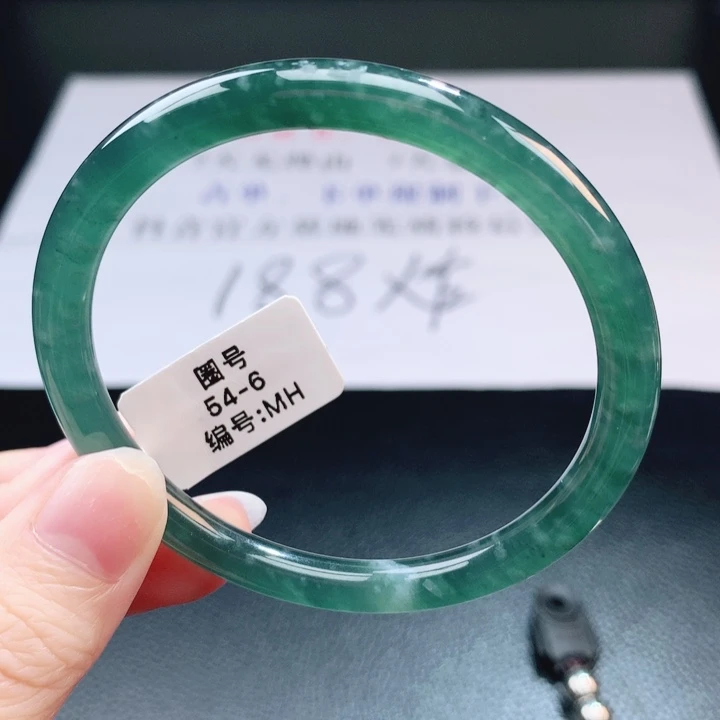 翡翠未镶嵌手镯翡翠手镯64