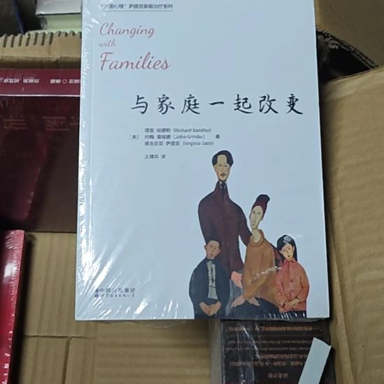 与家庭一起改变平装库存书