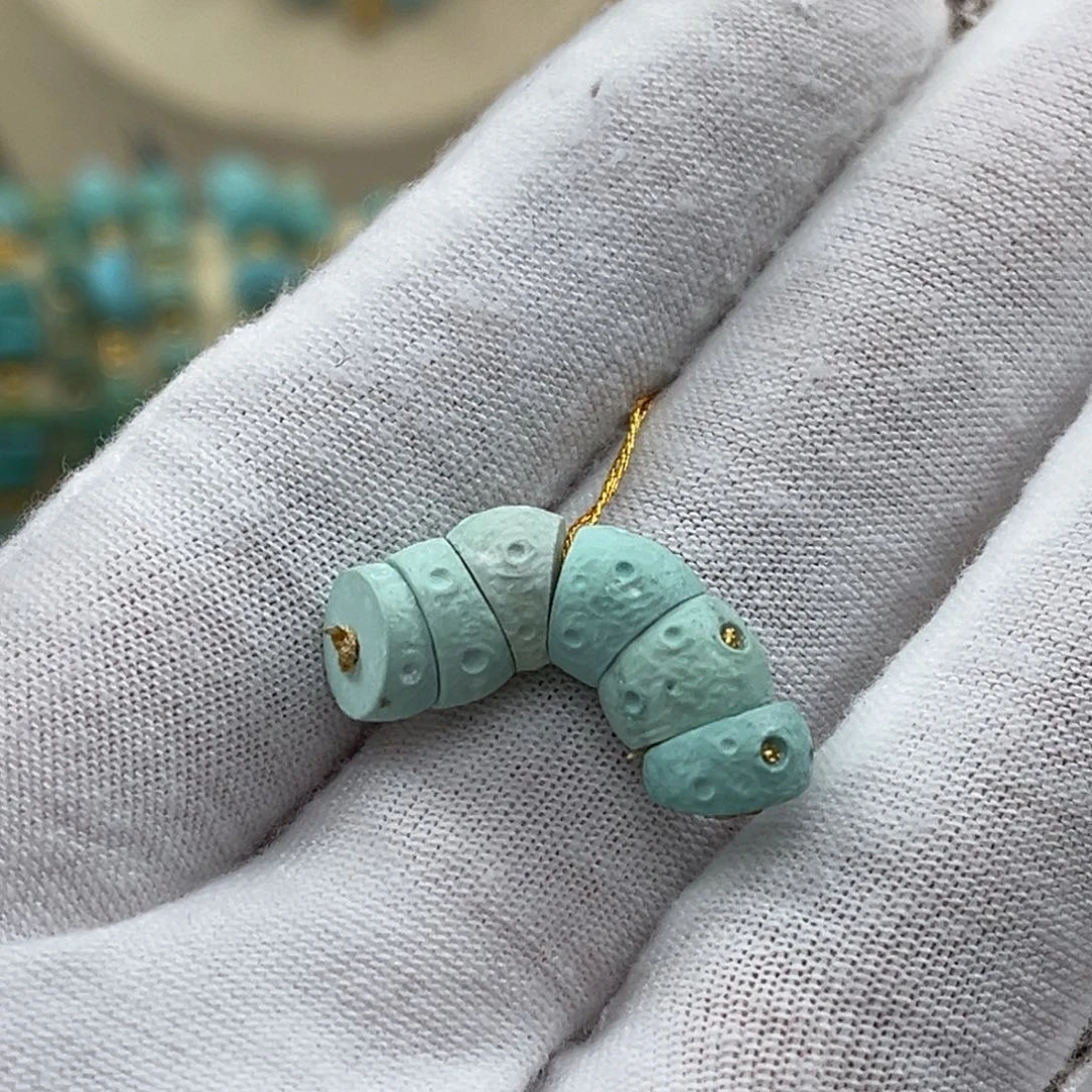 绿松石未镶嵌星球大肠编号48