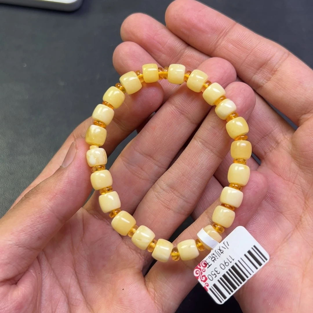 未镶嵌颈饰蜜蜡多样性老黄蜡蜜蜡卡8