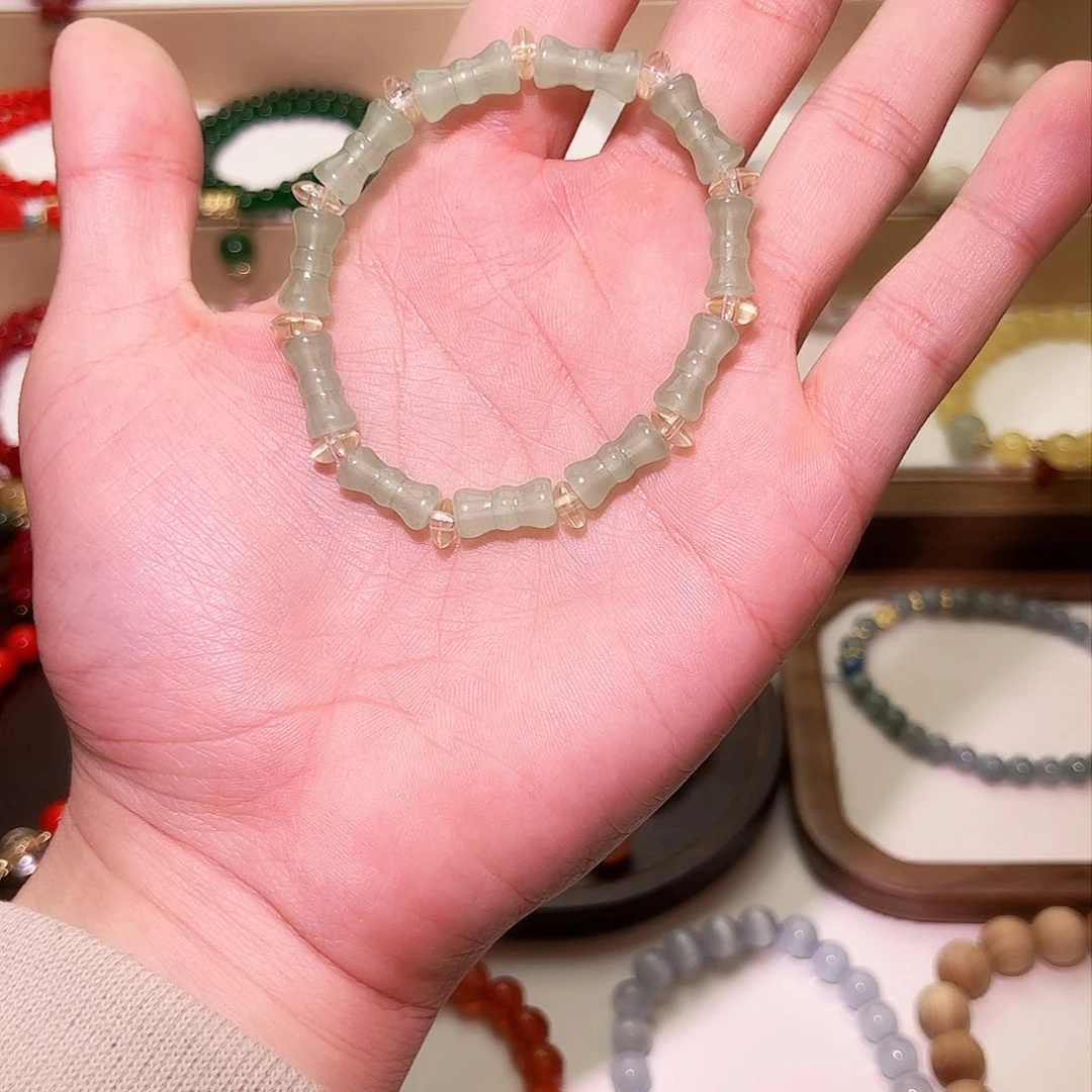 石英质玉手链未镶嵌