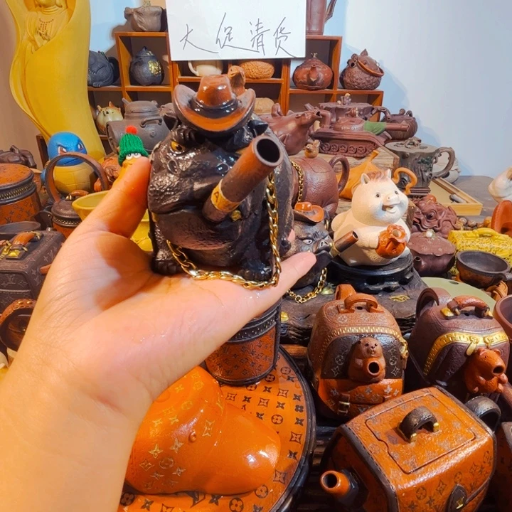 我***c茶壶紫砂纯手工制作过程就是