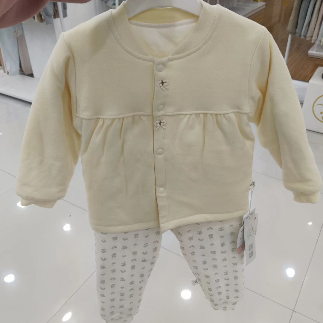 0643189津贝婴儿棉80g立领对开套