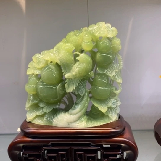 【闪购商品】玉家居摆件手工雕刻