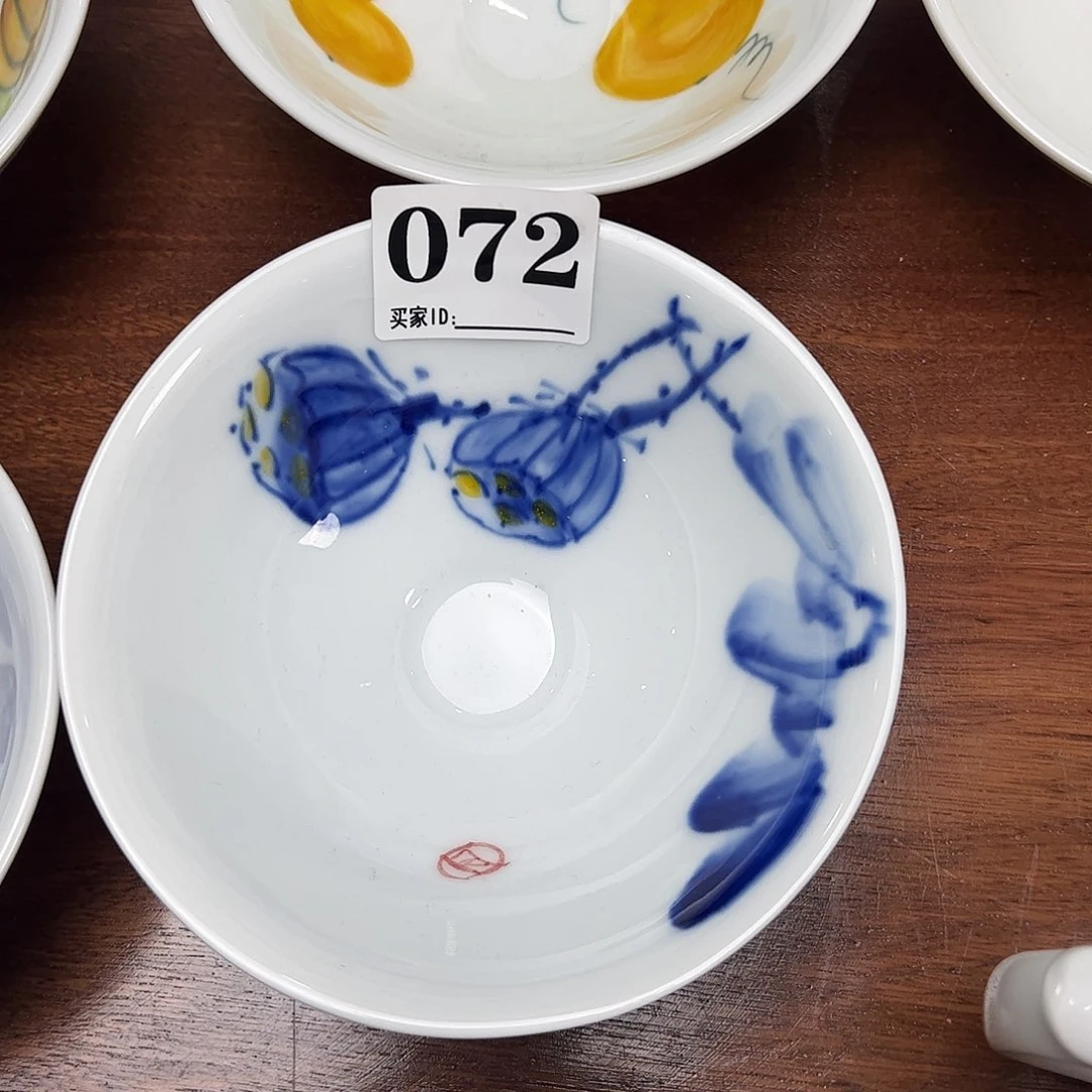 瓷片景德镇陶瓷手工手绘制作