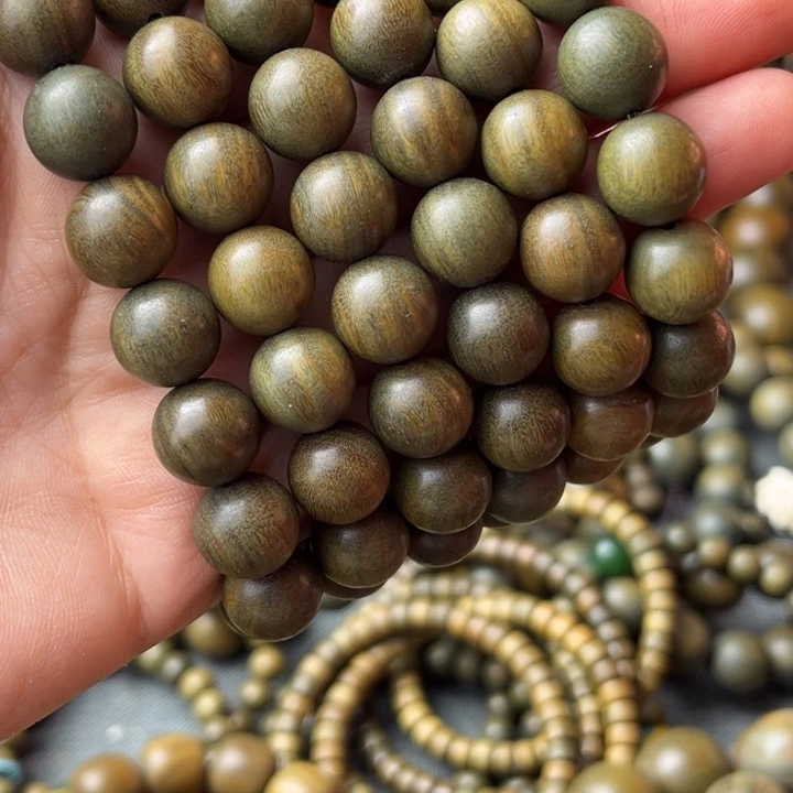 通***哥木绿檀1.2，108颗三通掉赘