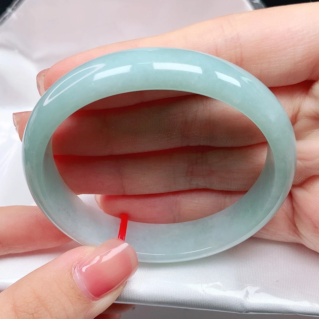 未镶嵌手镯翡翠53圈0143