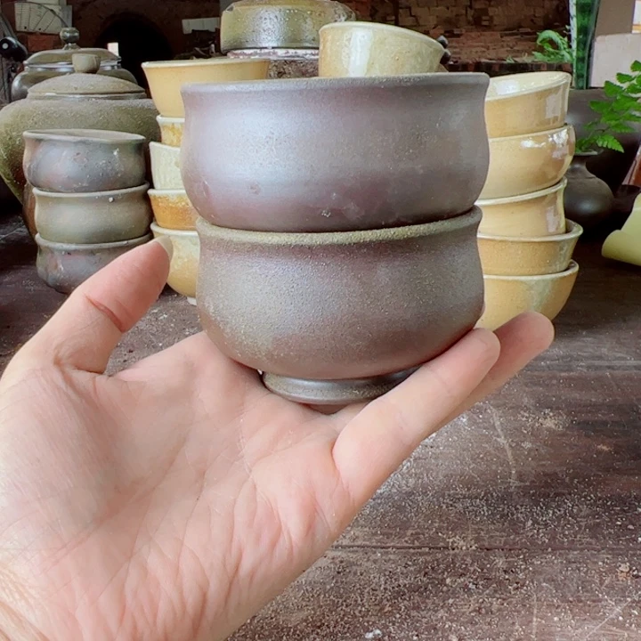 坭兴陶贵台龙窑柴烧茶器A131