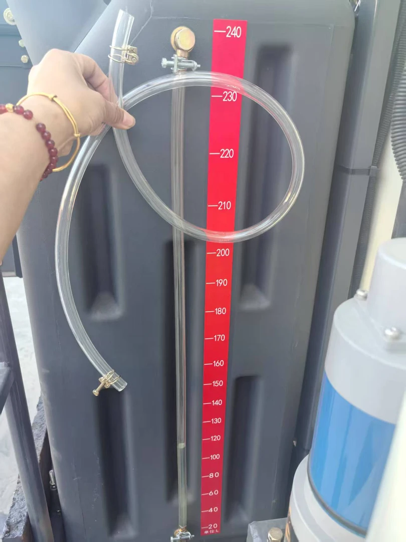 沃得锐龙收割机配件油箱油位观察油管油卡