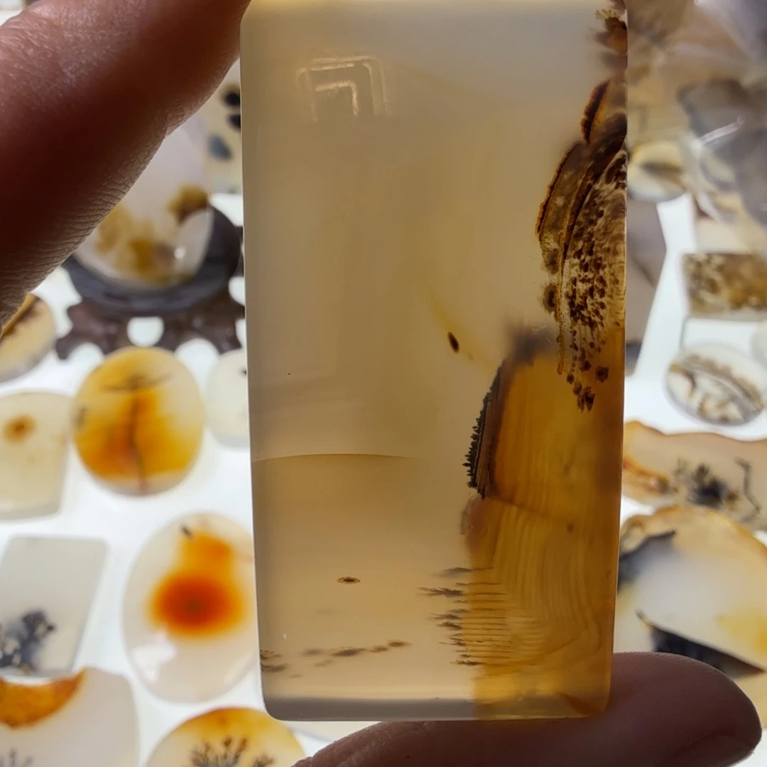 玛瑙/玉髓未镶嵌珠宝半成品