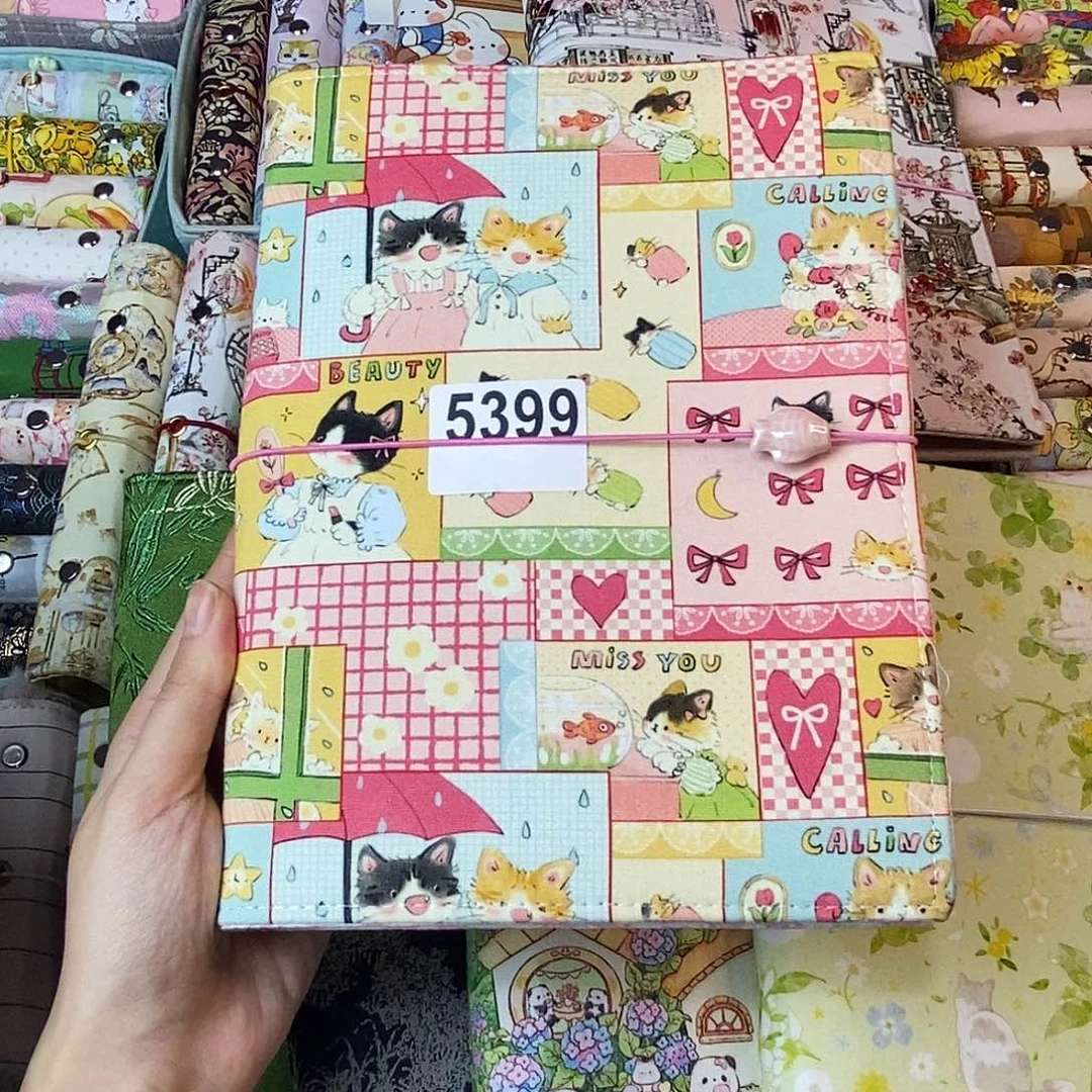 织绣A5活页不加纸5399